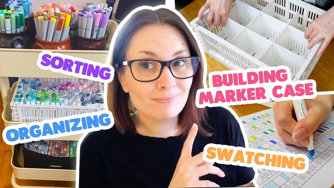 Organizing My (Over) 500 Markers Collection!
