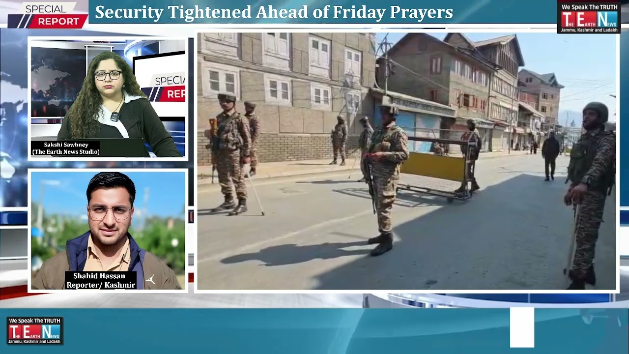 Precautionary Restrictions Across Kashmir; Security Tightened Ahead of Jummah Namaz