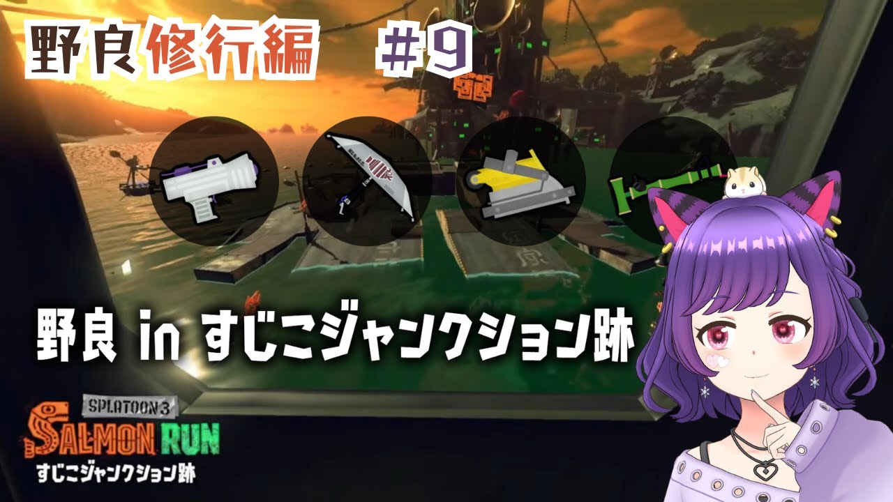 【#Splatoon3／#サーモンランNW】野良修行編 #9【初見さん大歓迎です！】