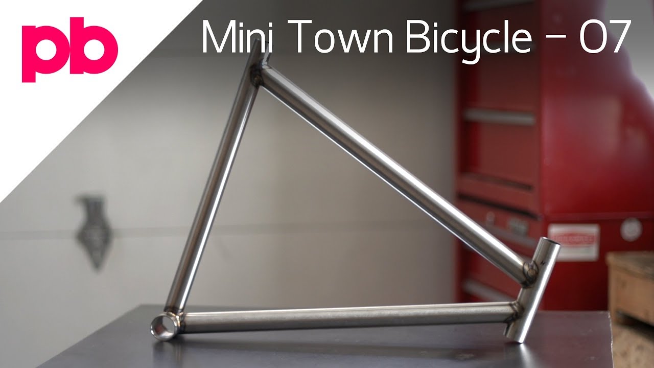 Weld Main Triangle - Mini Town Bicycle 07