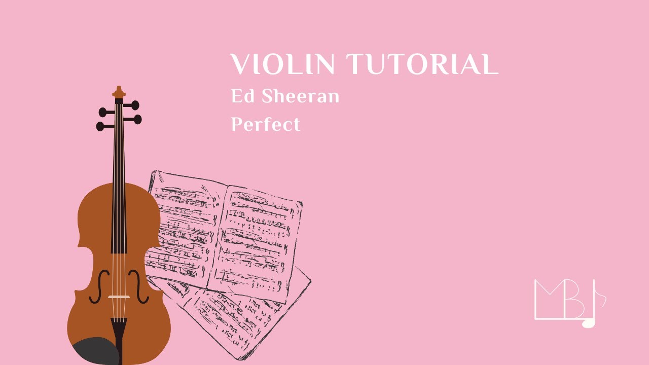 VIOLIN TUTORIAL - Ed Sheeran - Perfect. Скрипка туториал. Уроки скрипки