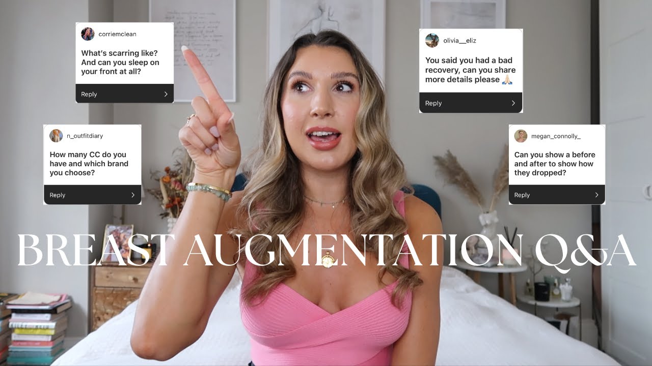 BREAST AUGMENTATION Q&A  // 1 YEAR POST SURGERY // SIZE, REGRETS, BEFORE & AFTERS!