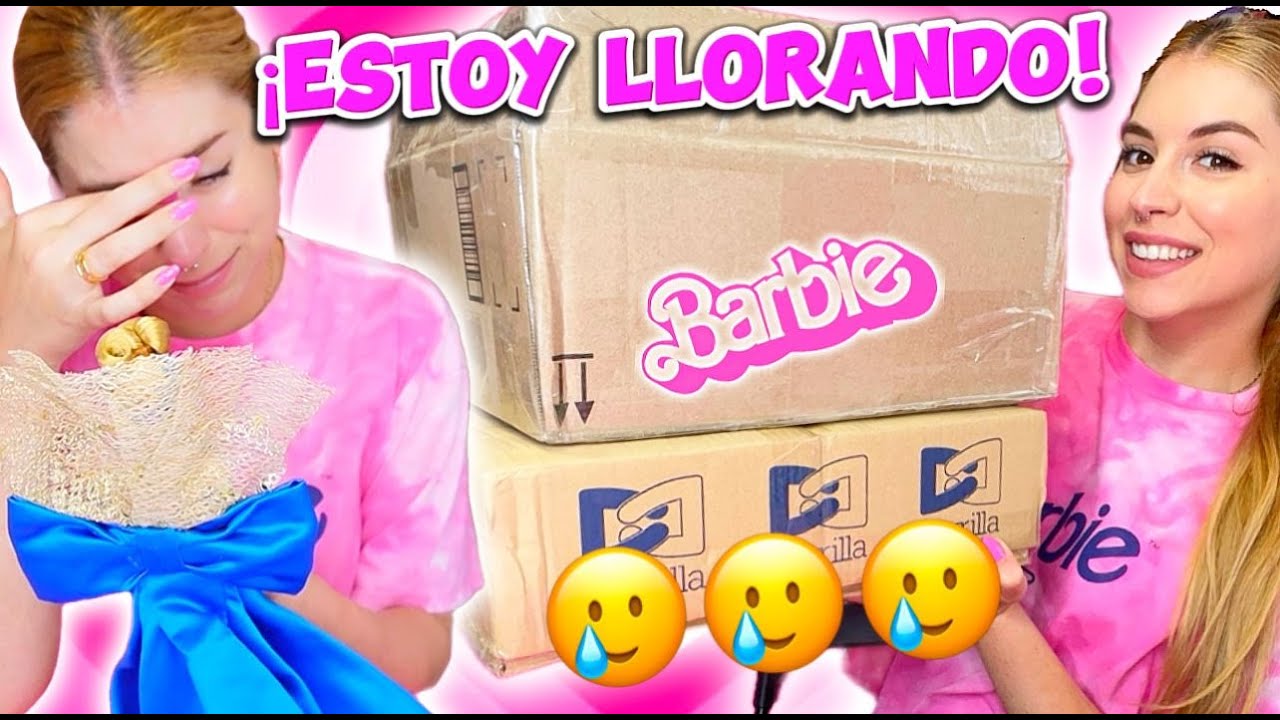 ME REGALARON BARBIES INCREIBLES y no puedo parar de LLORAR 😭 *unboxing regalos de suscriptores*