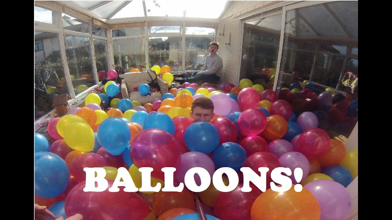 CRAZY 1000 BALLOON VIDEO