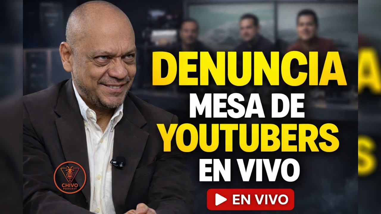 🚨Mesa de Youtubers - Denuncia Colectiva a Marvin Aguilar 🚨