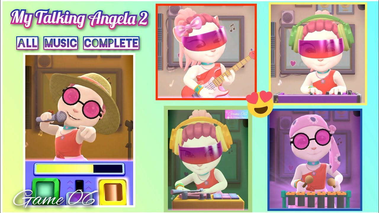 My Talking Angela 2 ALL Music Complete