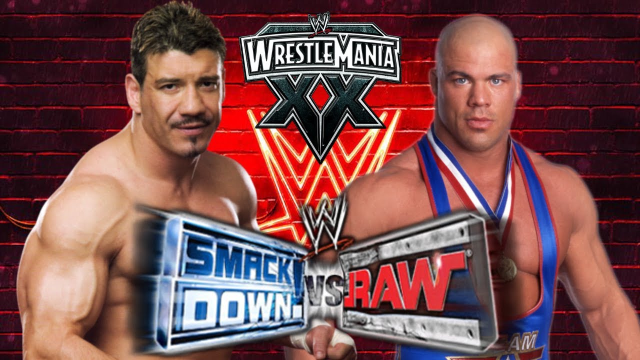 Eddie Guerrero vs. Kurt Angle - WWE WrestleMania XX - WWE SmackDown! vs. Raw