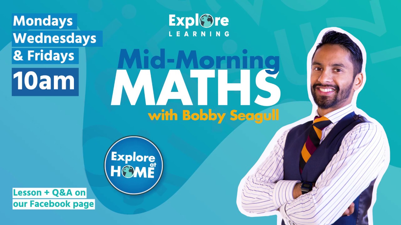Bobby Seagull&rsquo;s Mid-Morning Maths &ndash; Lesson on Geometry for&nbsp;ages 4-7 years.