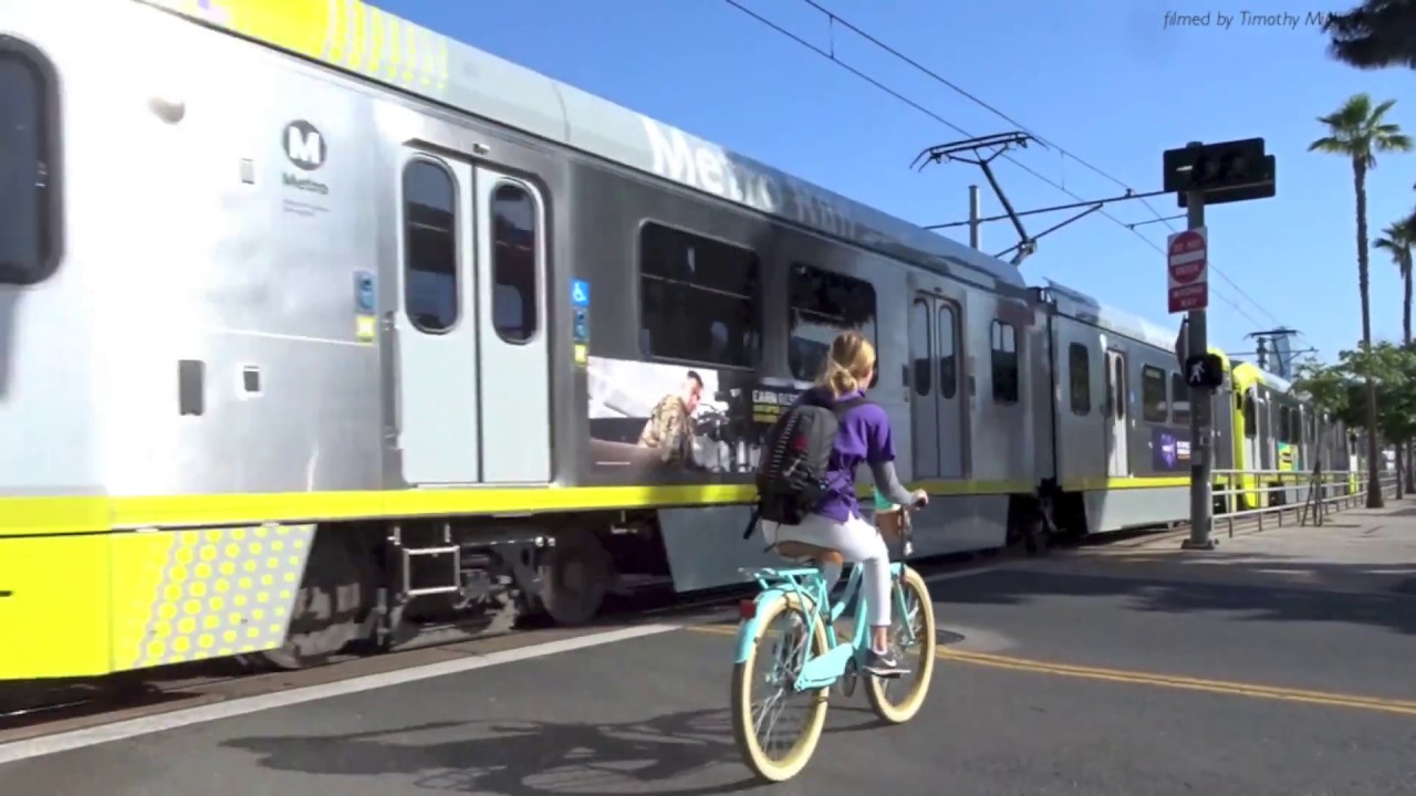 Lightrail in Los Angeles, California 2018
