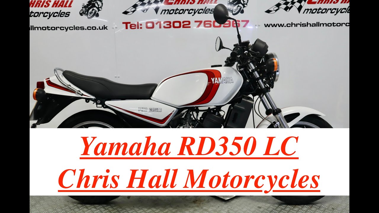 Yamaha RD350 LC 1981 года, @chrishallmotorcycles #мотоцикл #yamaha #rd350