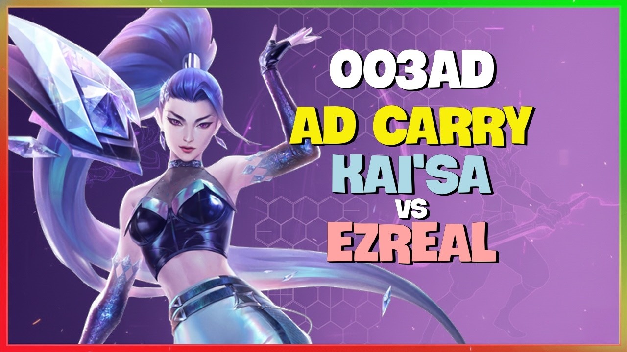 003ad Kai'Sa : Cách Anh Ta KITING HỦY DIỆT Ezreal Ở Rank Thách Đấu - Vietsub