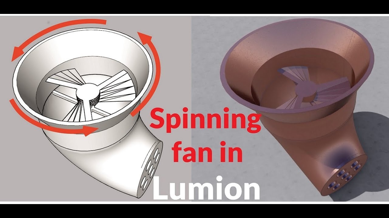 How to Spin fan in Lumion tutorial
