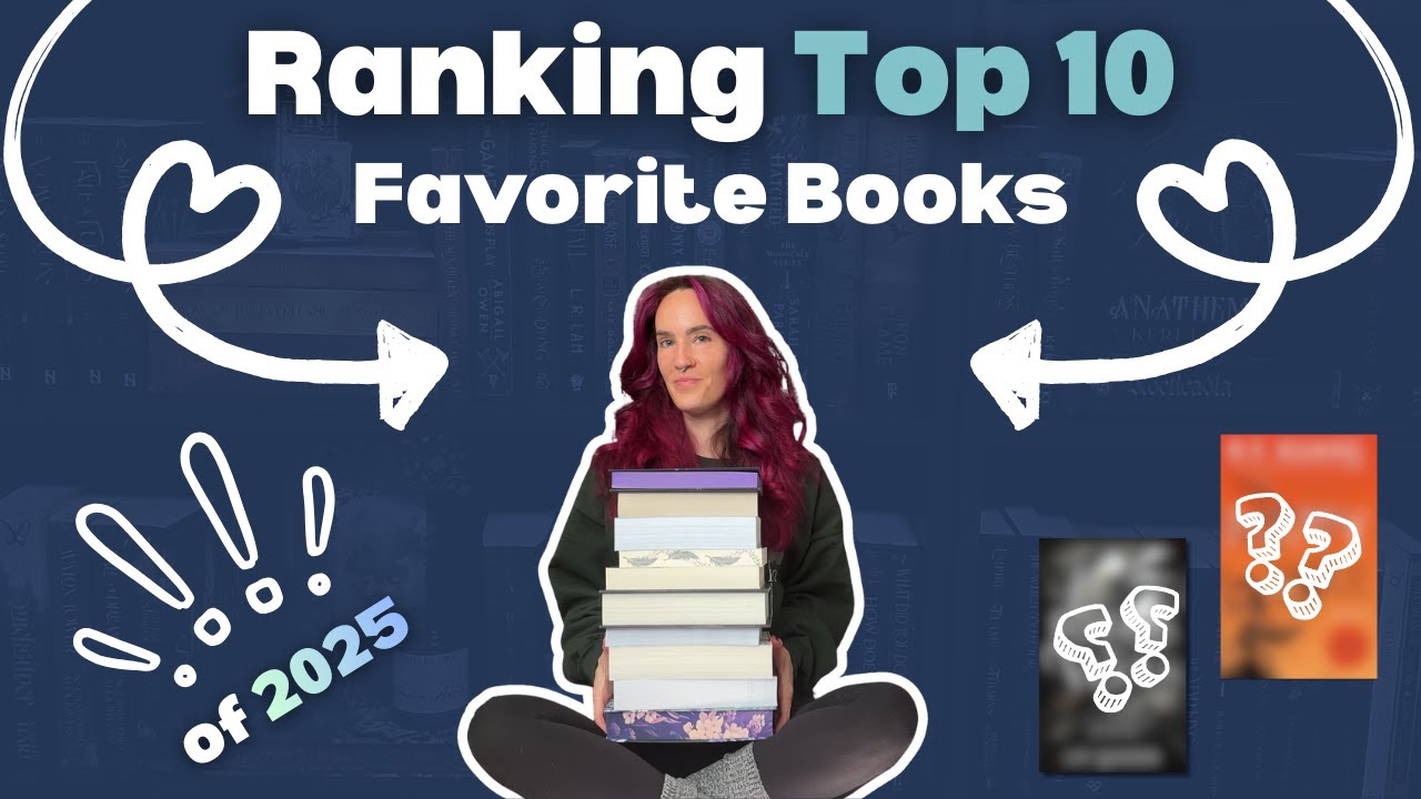 Ranking My Top 10 Books of 2025 (You NEED to Read These!)