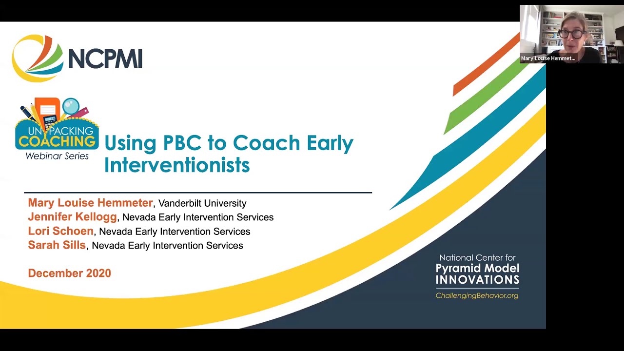 Использование PBC для подготовки специалистов раннего вмешательства