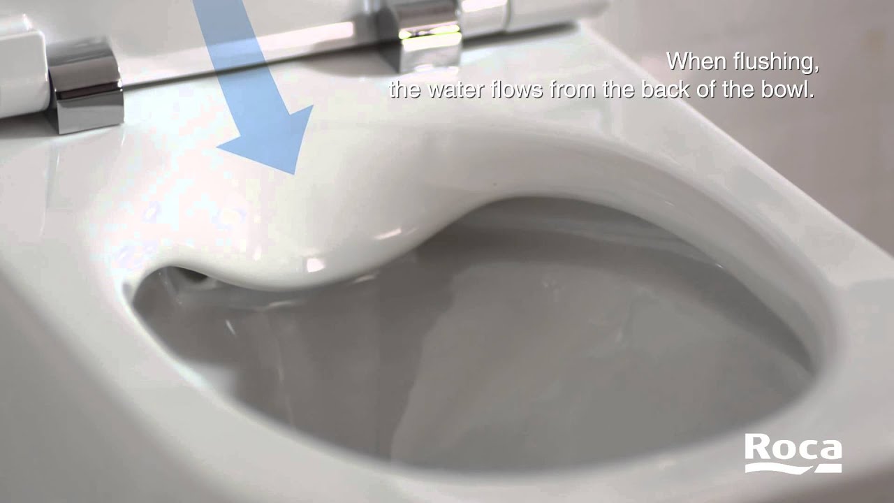 The Gap Rimless Toilet Suite from Roca
