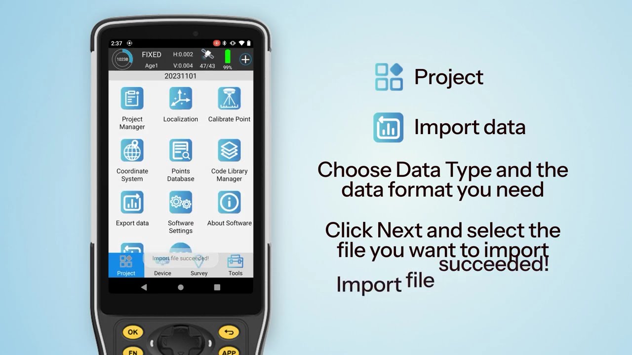 🔍 Mastering Data Import & Export with TSurvey | Your Ultimate GIS Tutorial 📈