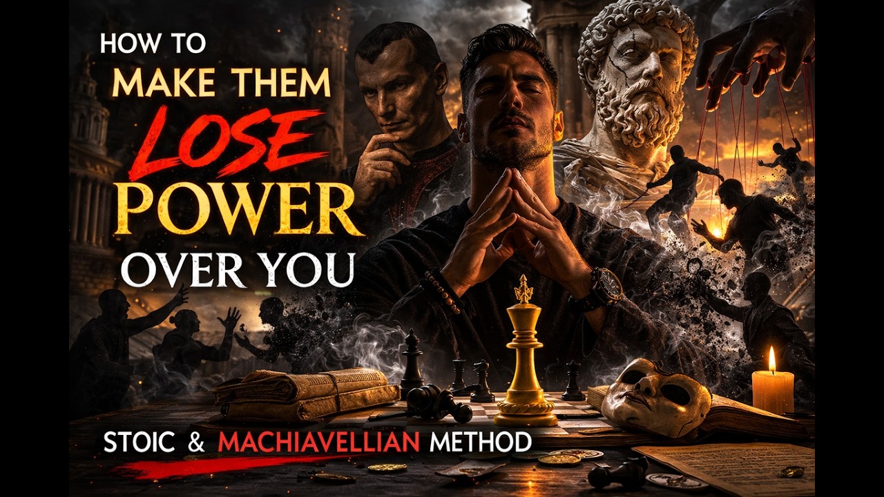 How to Make Them Lose Power Over You | Stoic & Machiavellian Method