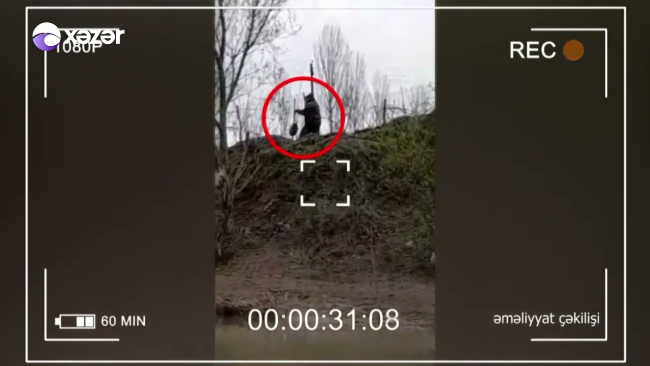 Lənkəran çayının sahilində narkotik əməliyyatı - polis şübhəlini belə saxladı