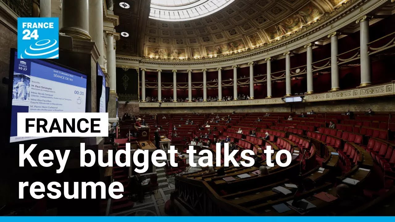 Key French budget talks to resume as government faces two no-confidence motions &bull; FRANCE 24