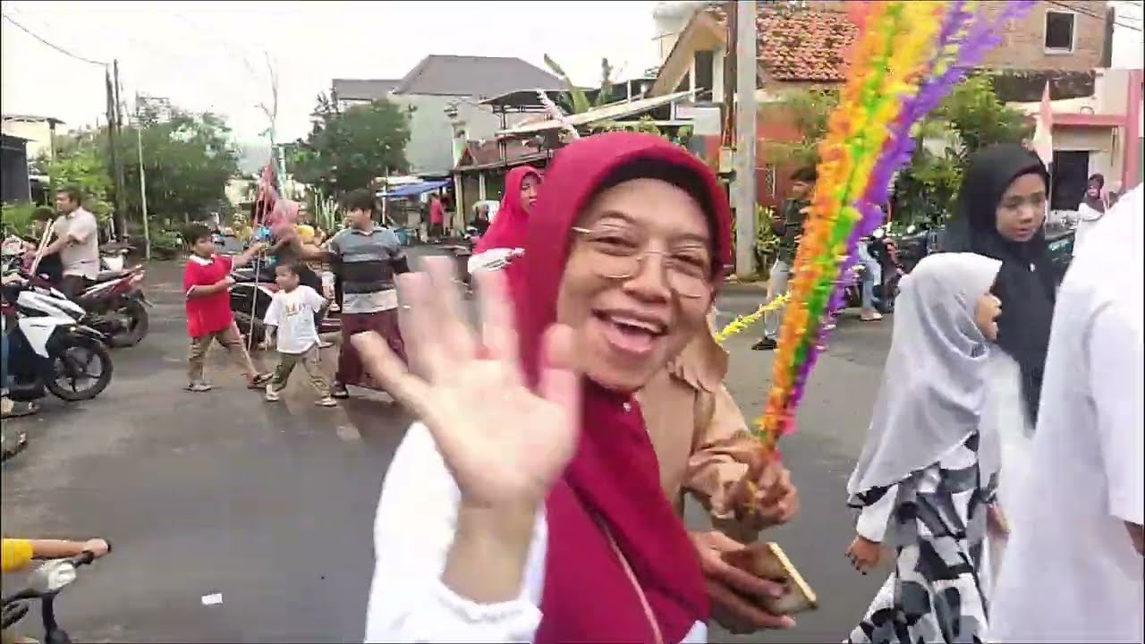 Karnaval menyambut bulan suci ramadhan kp kembangarum Rw03
