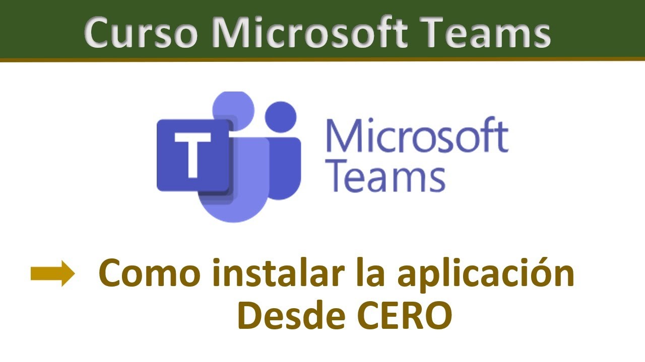 Curso Microsoft Teams  desde CERO (Con cuenta de correo personal)