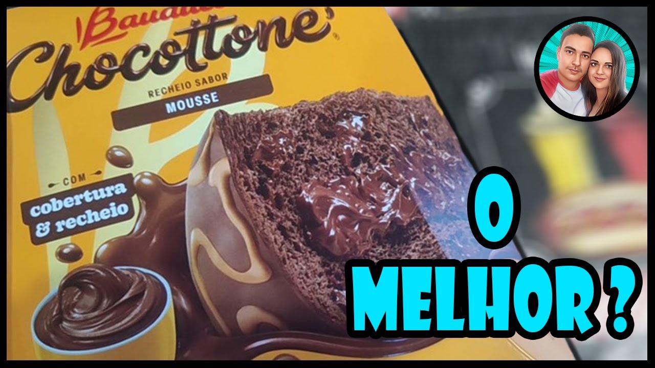 Chocottone Bauducco recheado Mousse de Chocolate