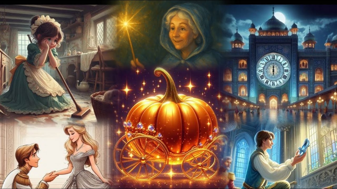 Cinderella: The girl with a kind heartI kids storyI#storytime#moralstories#kidsvideo#fun#fairytales