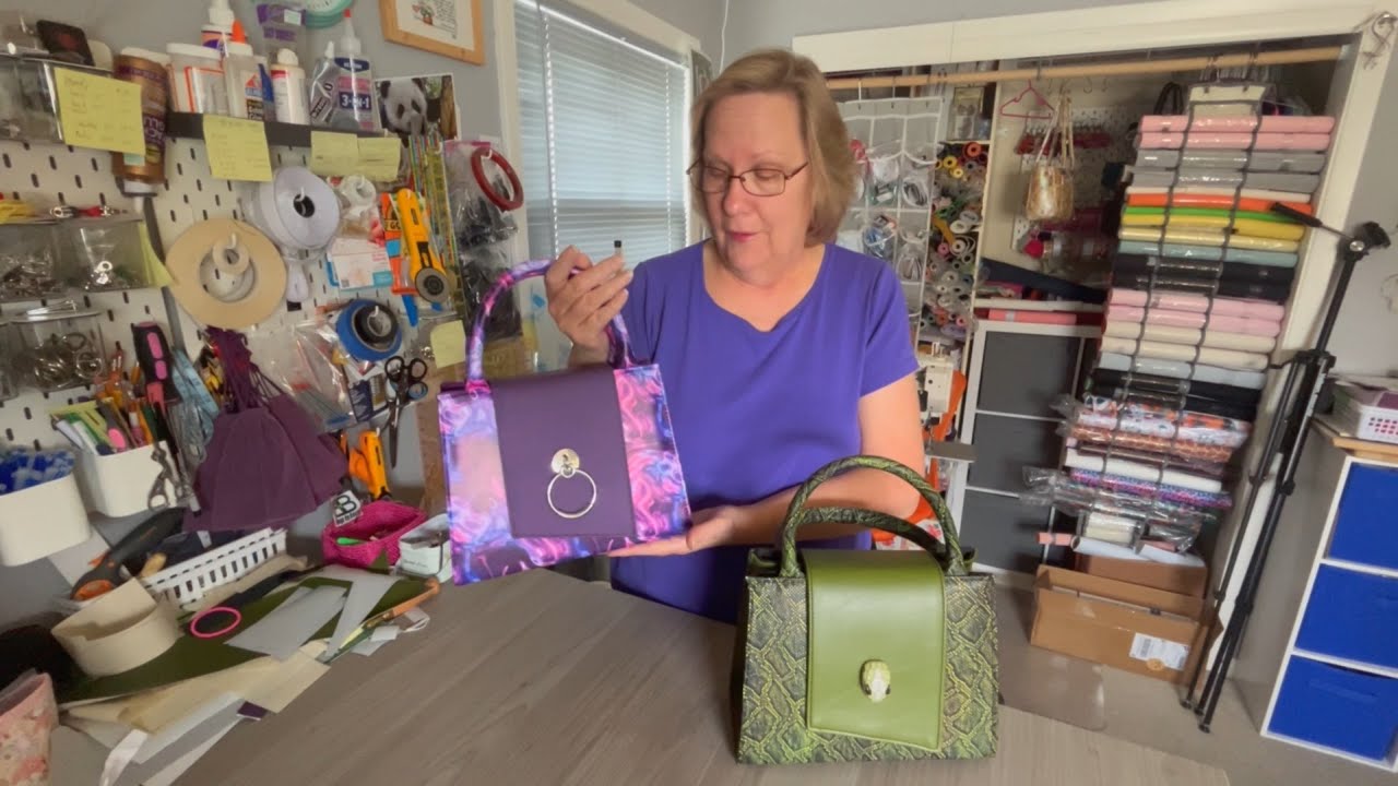 Bag Making With A 1341 Cylinder Arm – “Jenelle Bag” by KhemBuzz Design