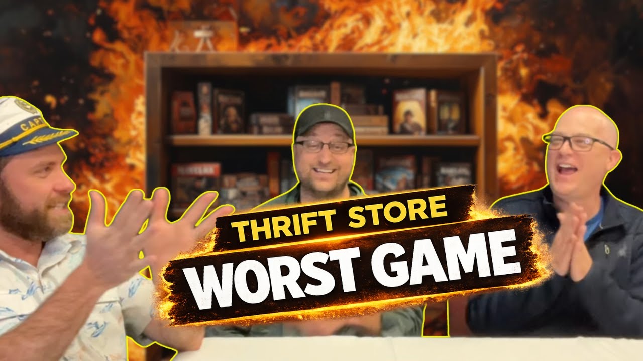 “Thrift Thrash: We Bought 3 Thrift Store Board Games (One Was Unplayable)”