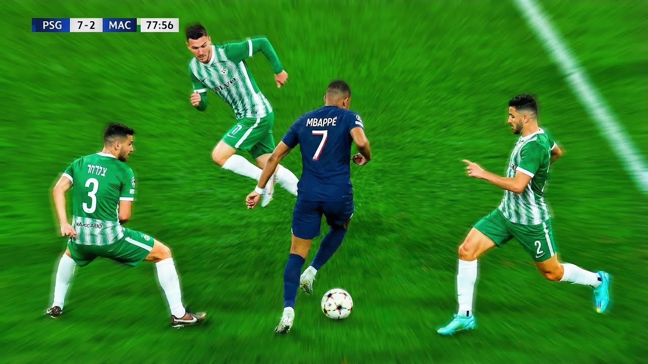 O TRIO FOI IMPARÁVEL - NEYMAR, MBAPPÉ E MESSI DESTRUÍRAM NA CHAMPIONS