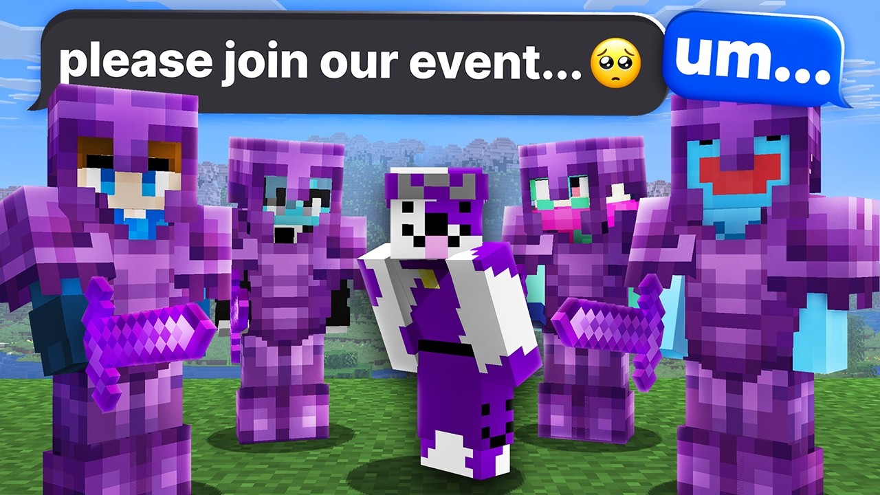 I Joined Every Minecraft Event I Could Find For 7 Days Straight