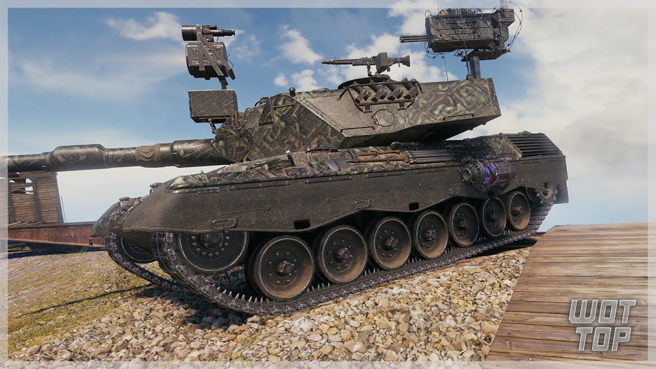 Leopard 120 Verbessert - 11.7К УРОНА 6 ФРАГОВ - World of Tanks
