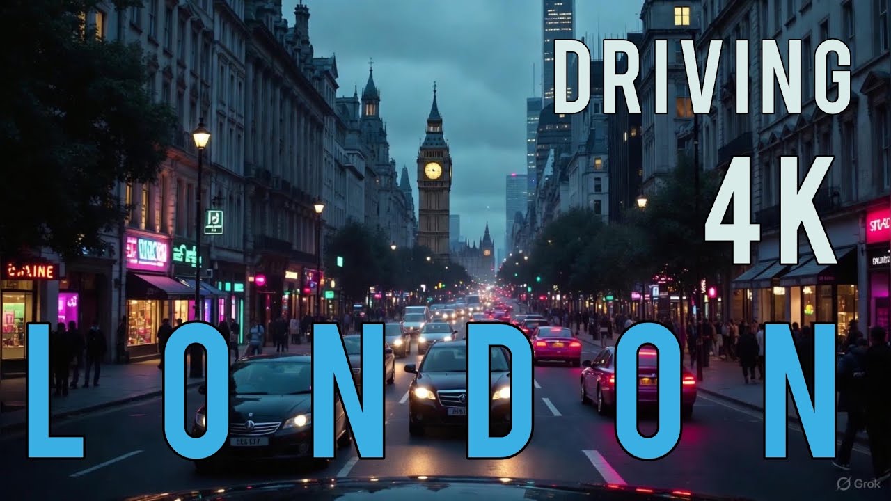 Have You Seen London Traffic in Night Rain?