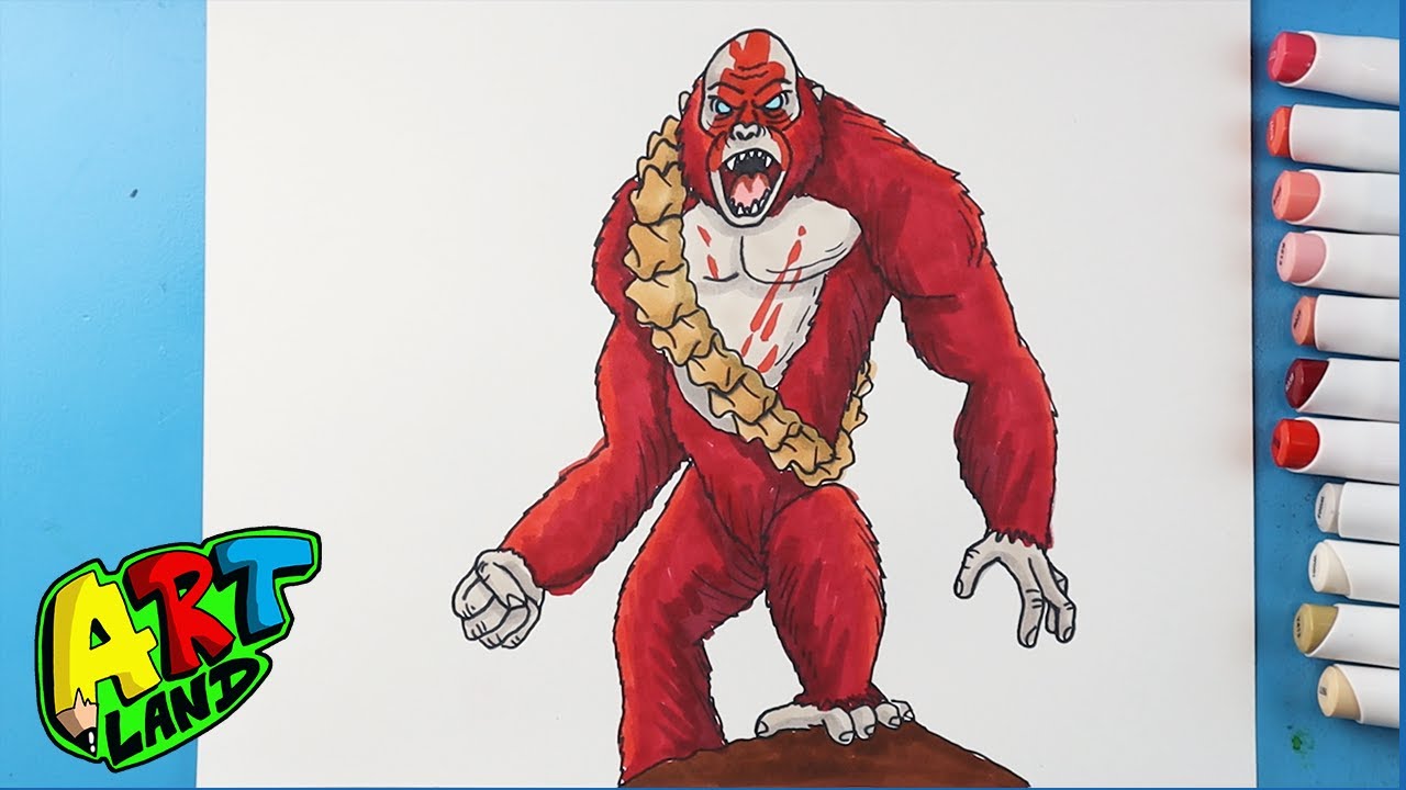 How to Draw Skar King | Godzilla x Kong: The New Empire
