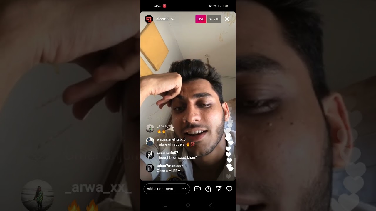 ALEEM RK  INSTAGRAM LIVE | 11/07/2021