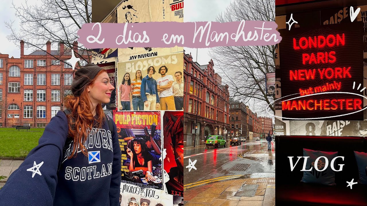 2 DIAS EM MANCHESTER COMIGO! 🇬🇧 Superou Londres & deixou saudades
