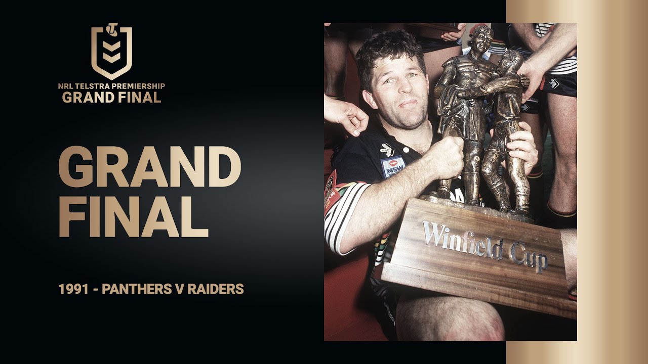NRL Highlights | Historic Panthers | Panthers v Raiders Match Mini | Grand Final, 1991 | NRL