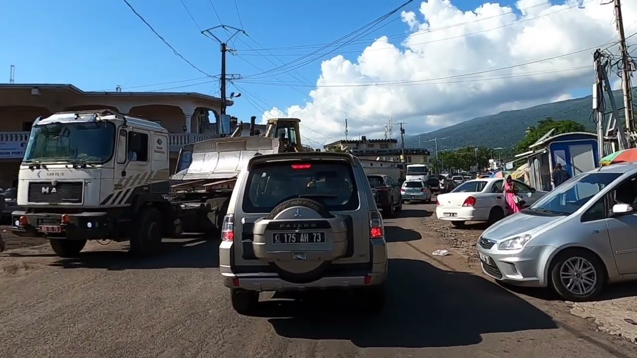 Comores Grande Comore Moroni, Centre ville, Gopro / The Comoros (Ngazidja) Moroni, City center