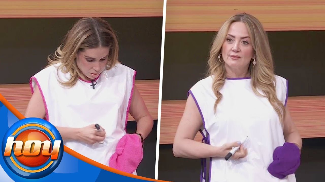 Andrea Legarreta y su equipo arrollan en ¿Qué Dibujo? | Programa Hoy