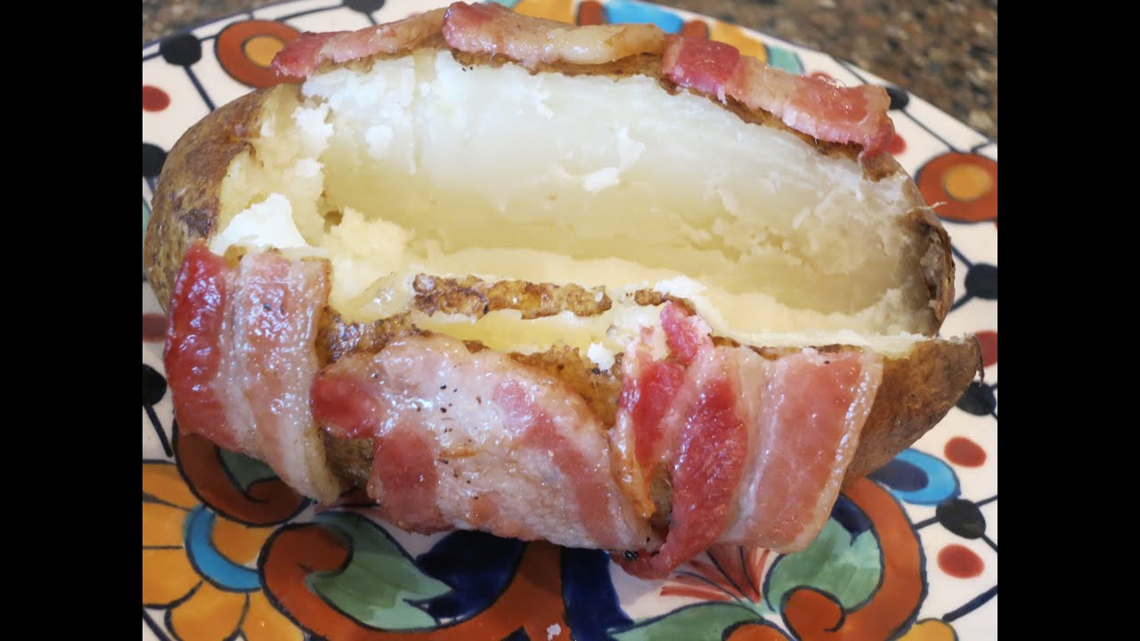 Originals: How to Make a Bacon Wrapped Baked Potato - CookingWithBacon