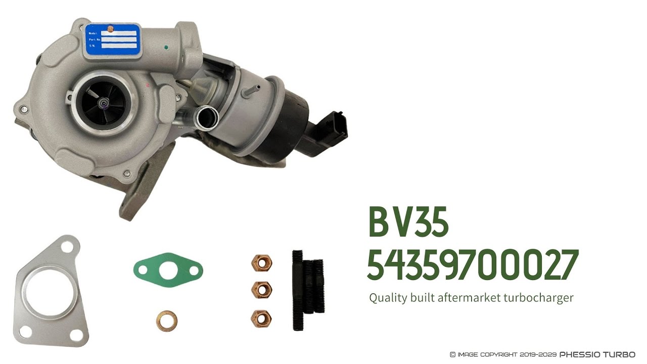 55225439 Turbo BV35 54359700027 For Fiat 1.3 Multijet Engine On Doblo, Fiorino, Qubo, Punto, Idea