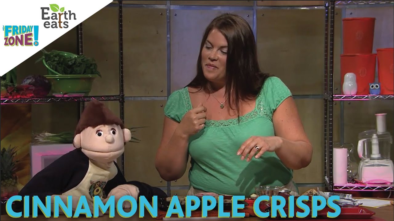 Cinnamon Apple Crisps | Earth Eats on The Friday Zone