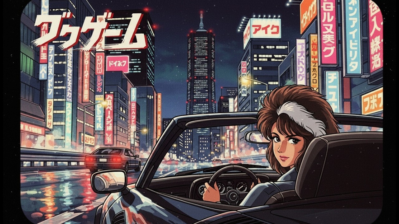 그 시절 우리가 사랑한 푸른 봄과 도시의 밤 ｜ Retro Anime OST Style