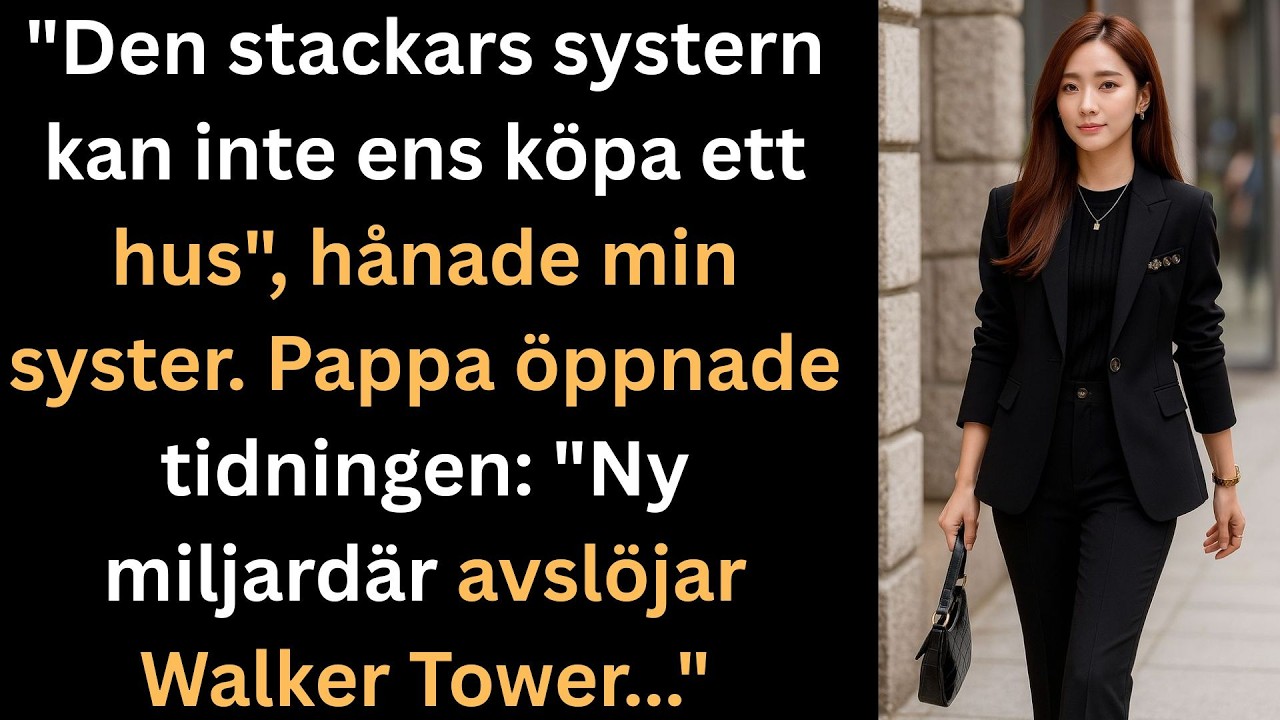 Familjen kallade mig den fattiga systern tills mitt torn förändrade stadens skyline