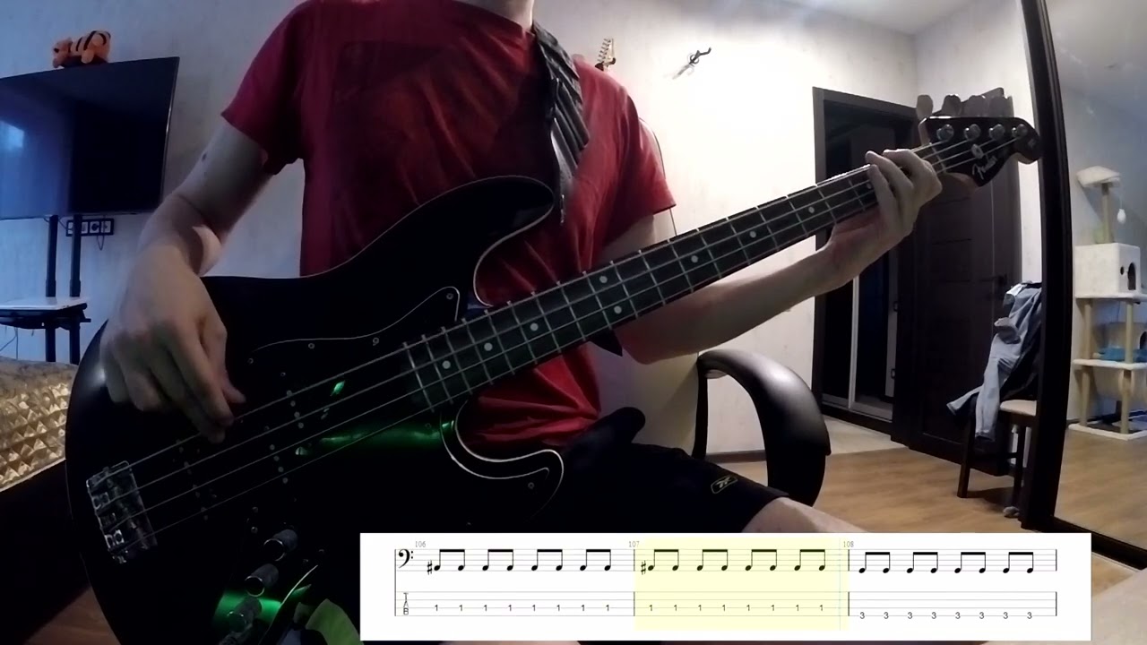 Порнофильмы - Русский Христос (cover bass tabs)