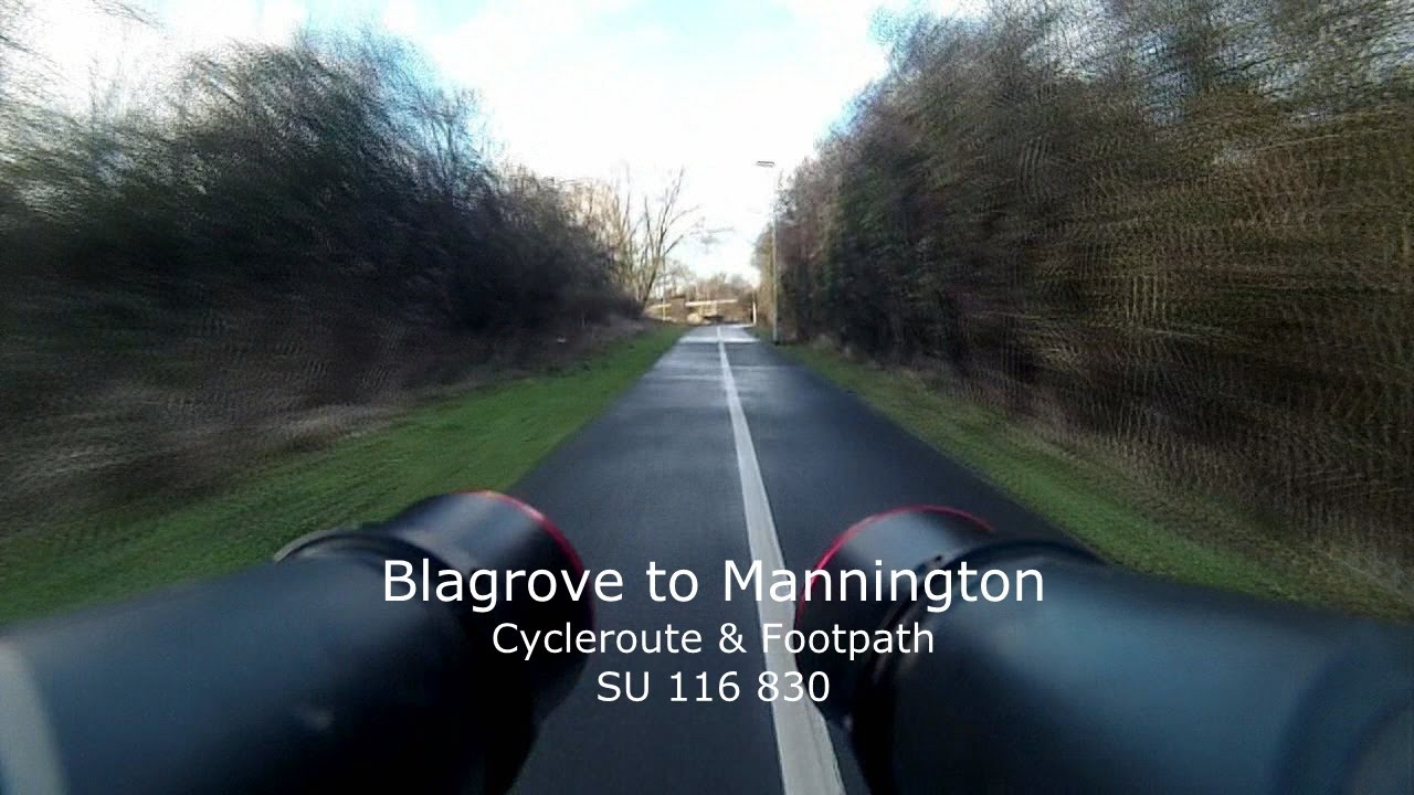 My Favourite Swindon Cycle Routes - 01 Shaw To Old Town Via Blagrove & Mannington