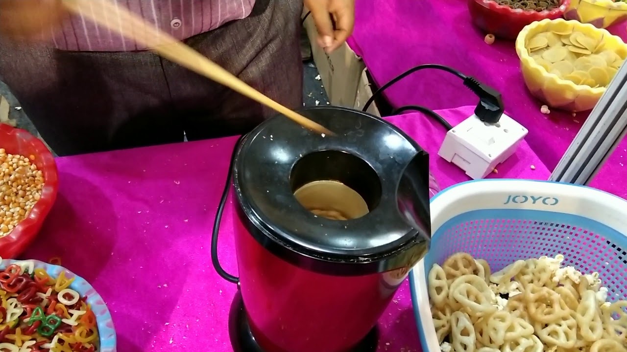 Oil less cooking | Popcorn making machine|All in One Machine|Andhra Queen