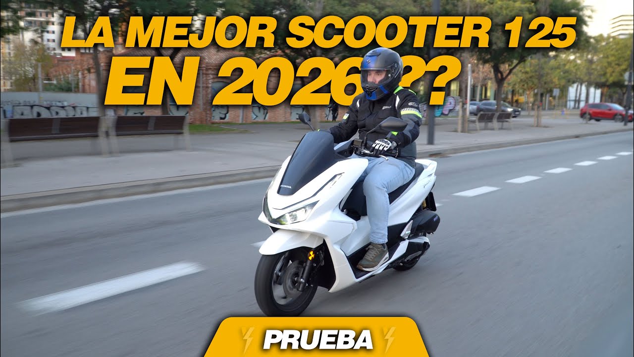 Honda PCX 2026. ¿La mejor scooter 125 del mercado?