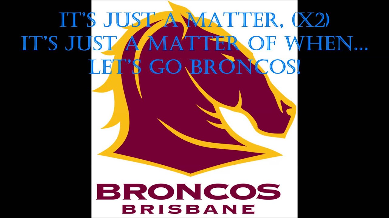 Brisbane Broncos original 1988 theme song (Lyrics) NRL Sing-A-Long