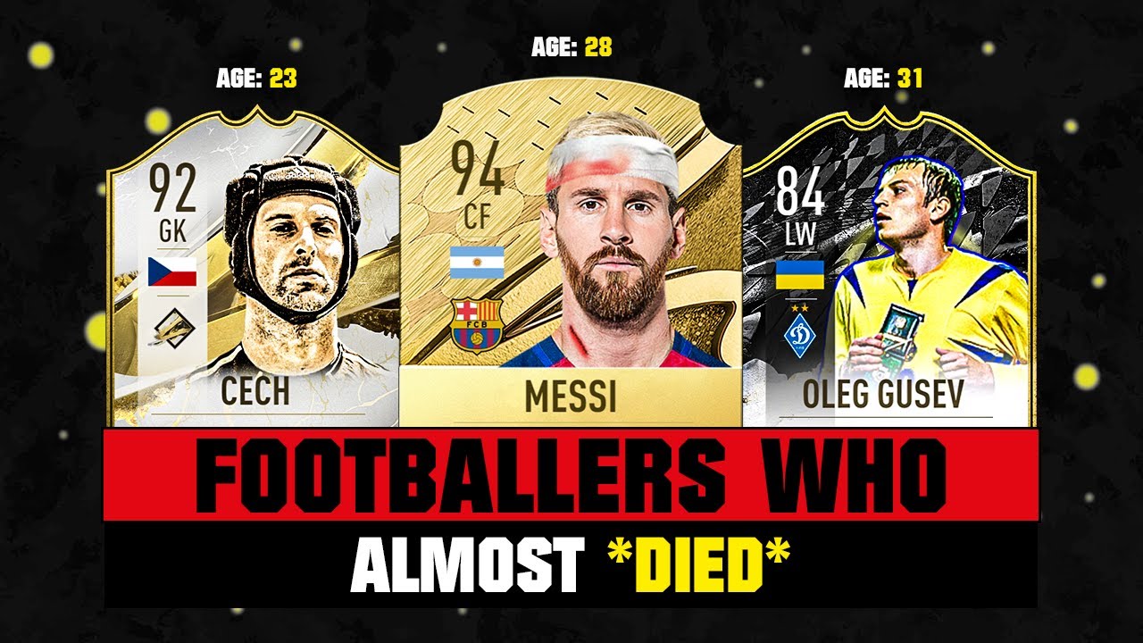 FOOTBALLERS Who ALMOST DIED! 💔😰 ft. Messi, Cech, Oleg Gusev...